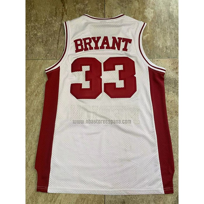 Camiseta Lower Merion Kobe Bryant NO 33 Blanco